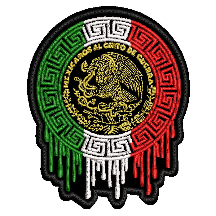 Parche Bordado ESCUDO DE MEXICO