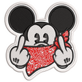 Parche Bordado MICKEY MOUSE FUCK