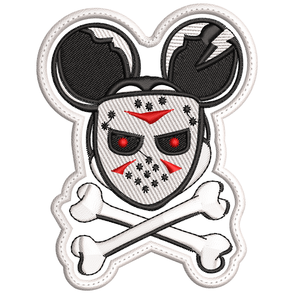 Parche Bordado MICKEY MOUSE Terror