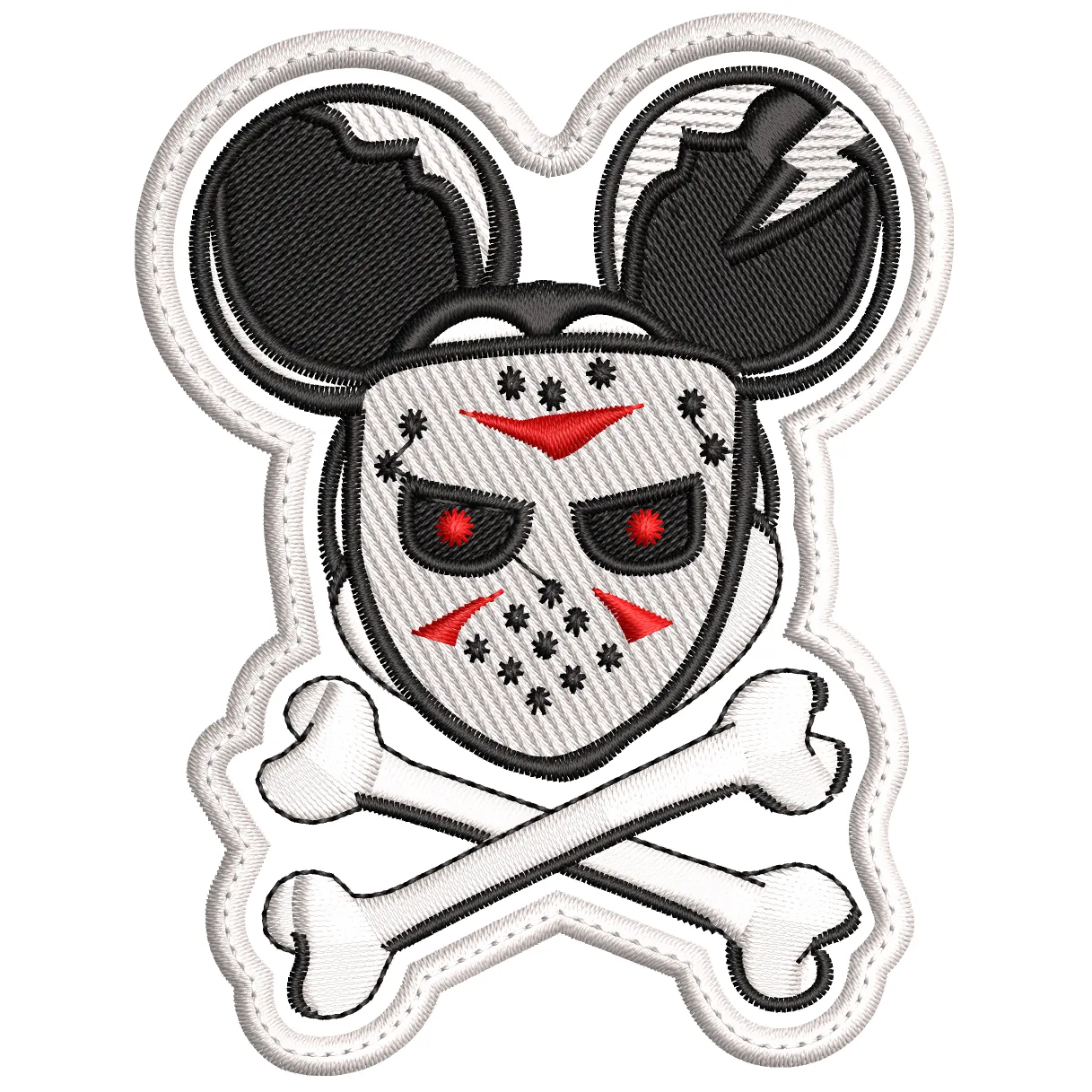 Parche Bordado MICKEY MOUSE Terror
