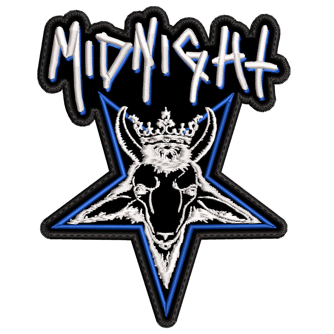 Parche Bordado MIDNIGHT Metal