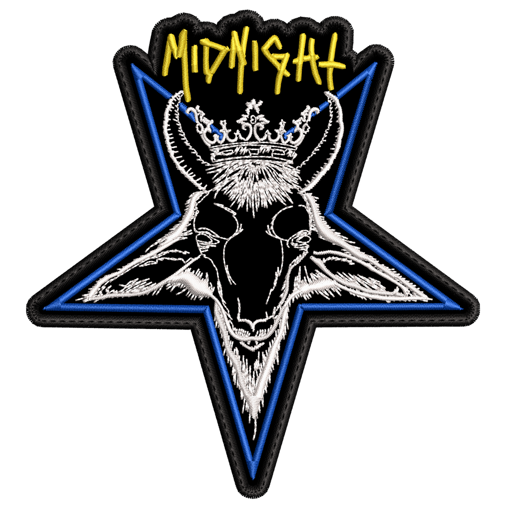 Parche Bordado MIDNIGHT Metal