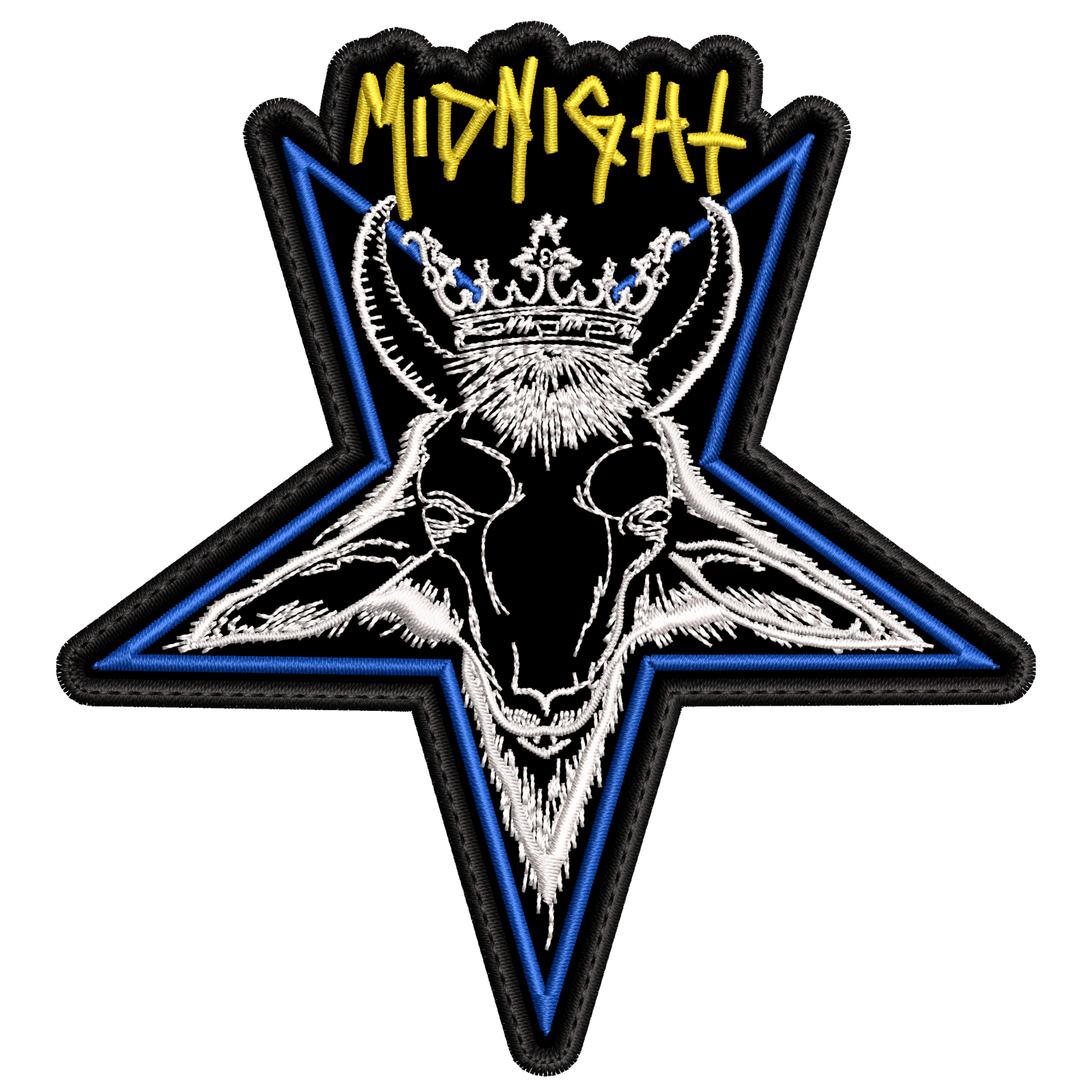 Parche Bordado MIDNIGHT Metal