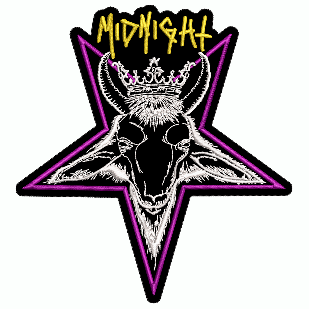 Parche Bordado MIDNIGHT Metal