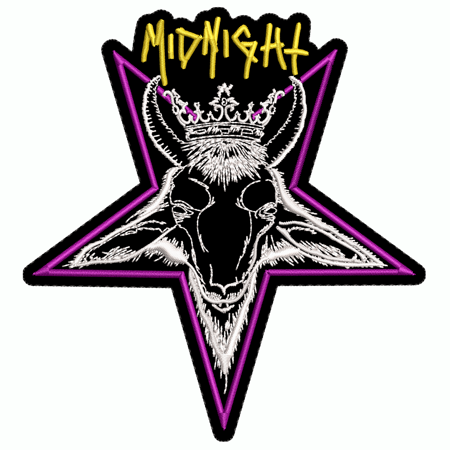 Parche Bordado MIDNIGHT Metal