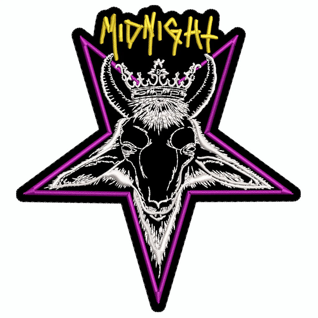 Parche Bordado MIDNIGHT Metal
