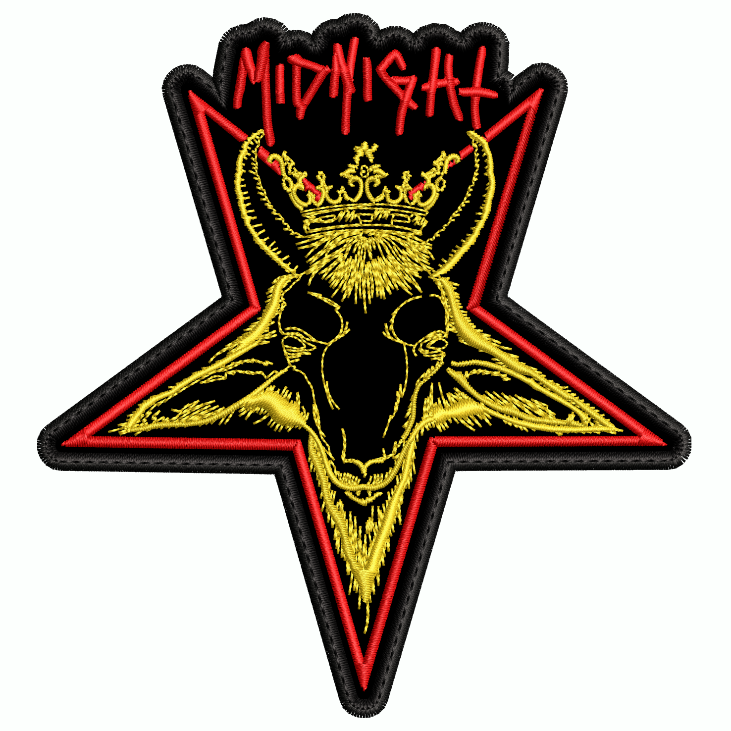 Parche Bordado MIDNIGHT Metal
