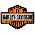 Parche Bordado Mini MOTOR CYCLES Harley-Davidson