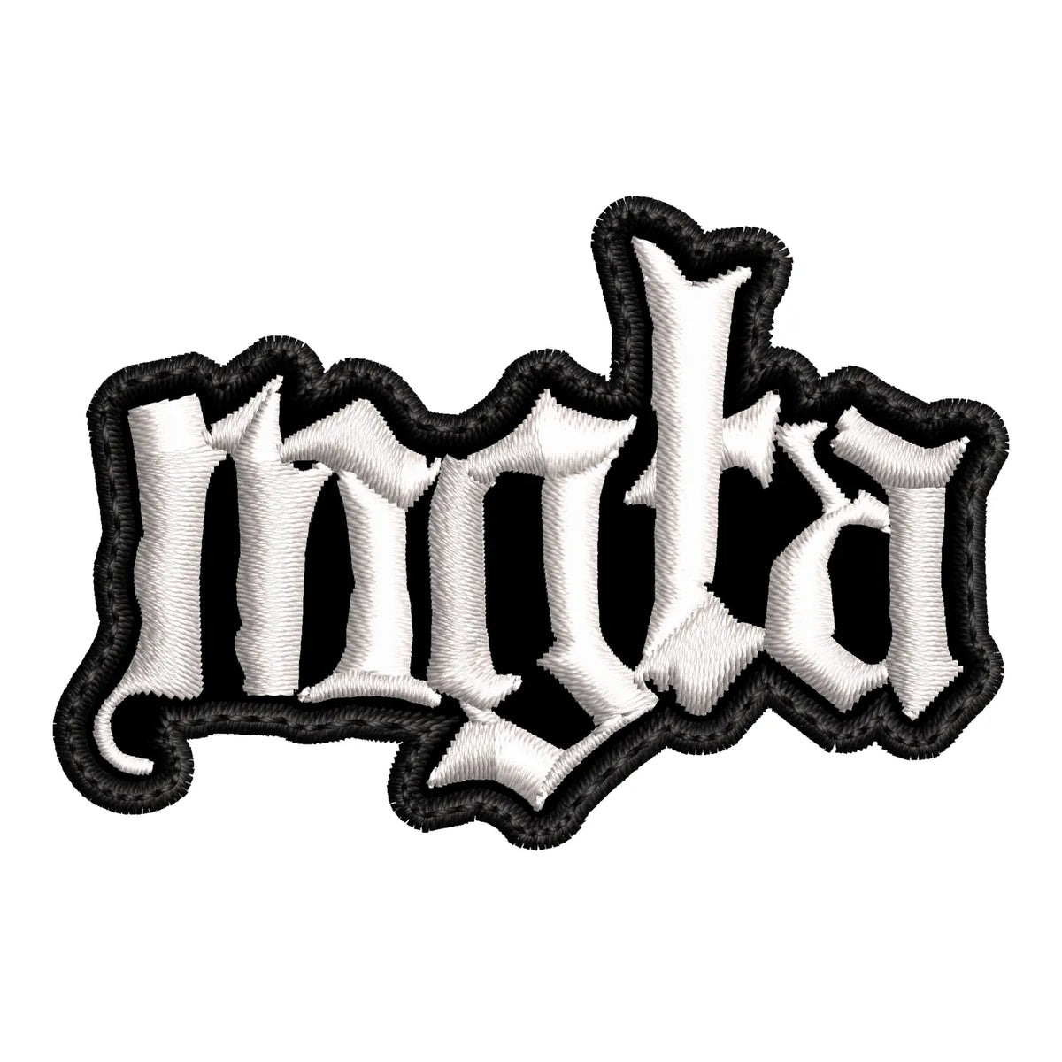 Parche Bordado Mini MGTA Black Metal