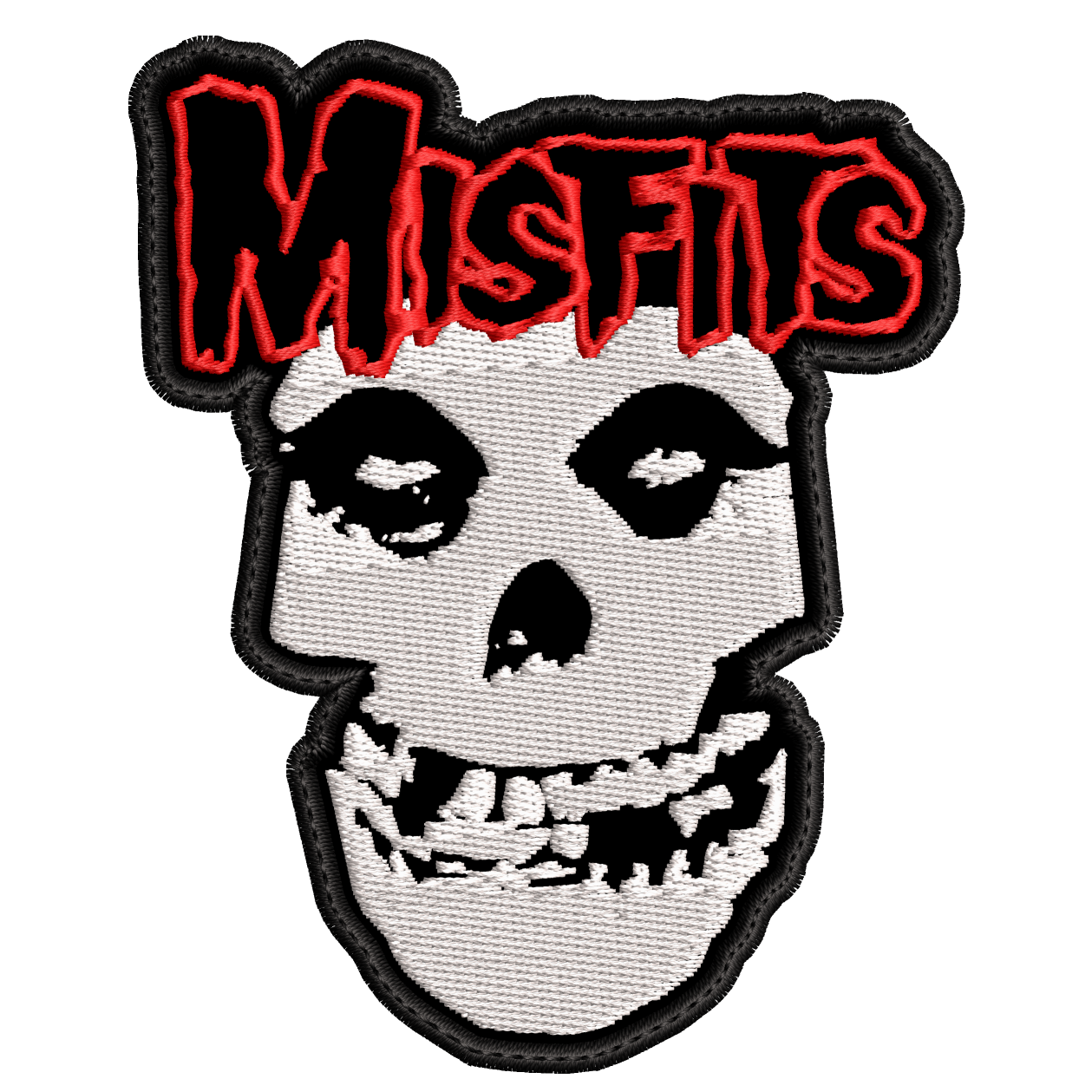 Parche Bordado MISFITS Horror Punk