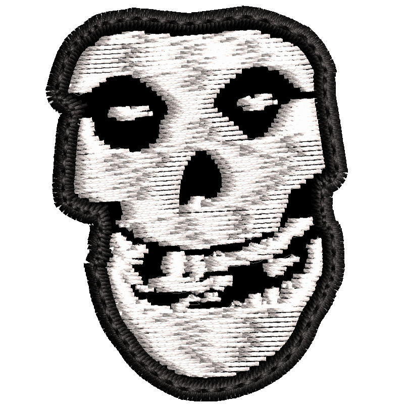 Parche Bordado Mini MISFITS Horror Punk