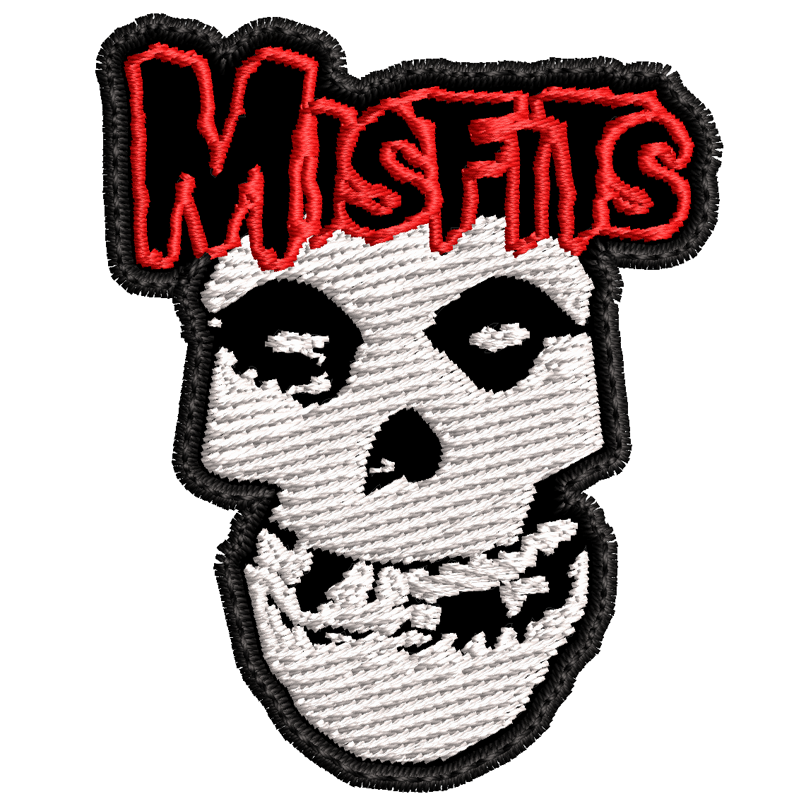 Parche Bordado Mini MISFITS Horror Punk