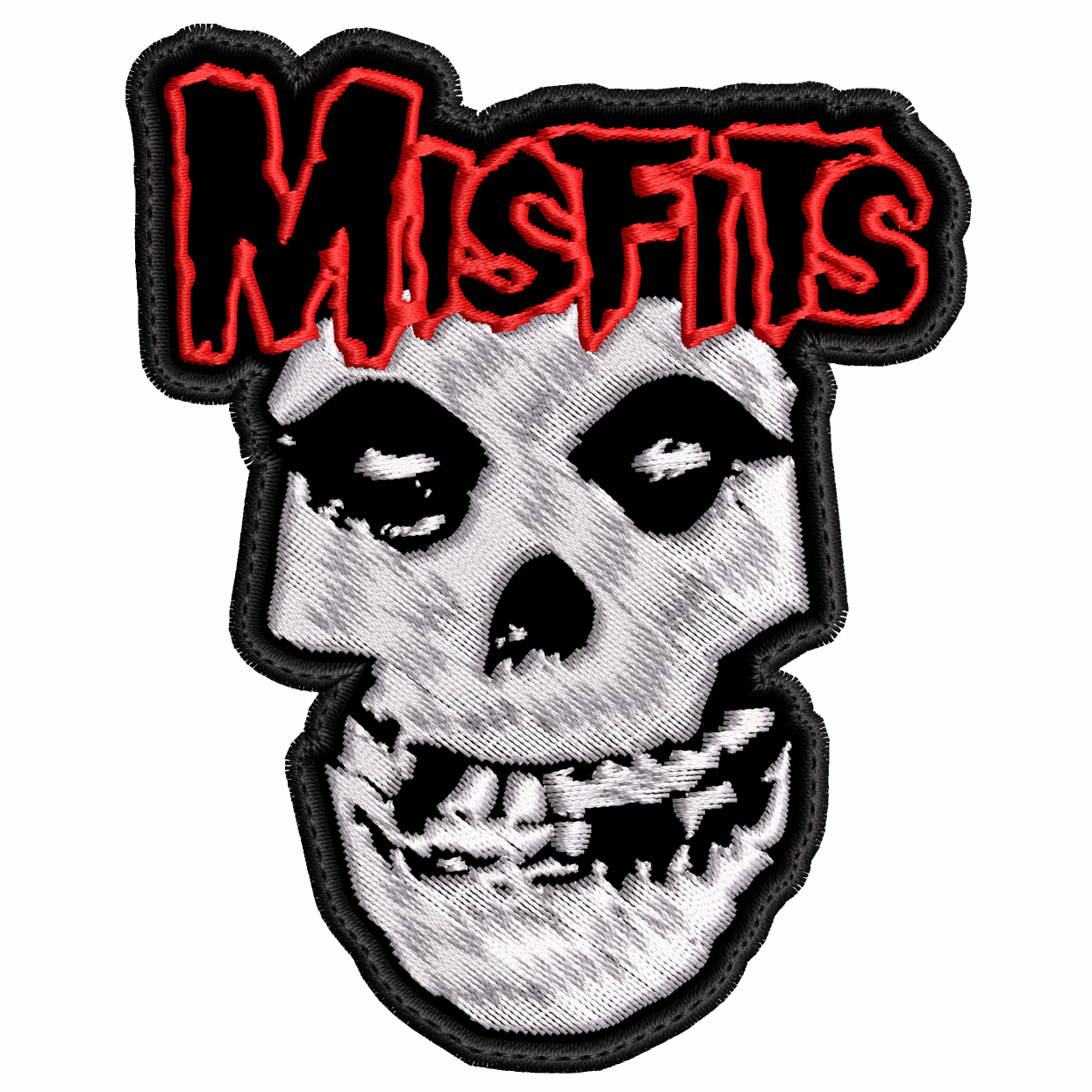Parche Bordado MISFITS Horror Punk