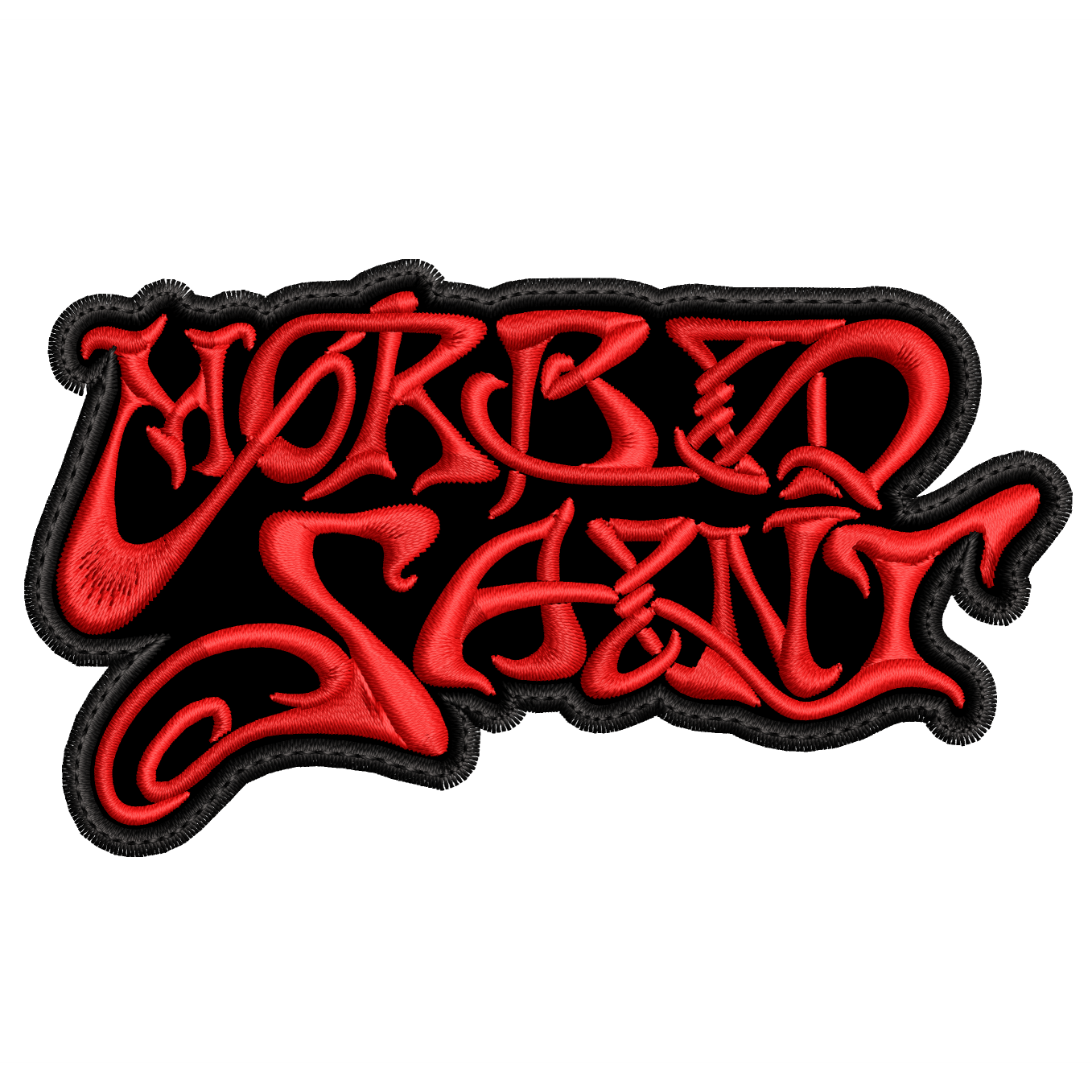 Parche Bordado Mini MORBID SAINT Metal