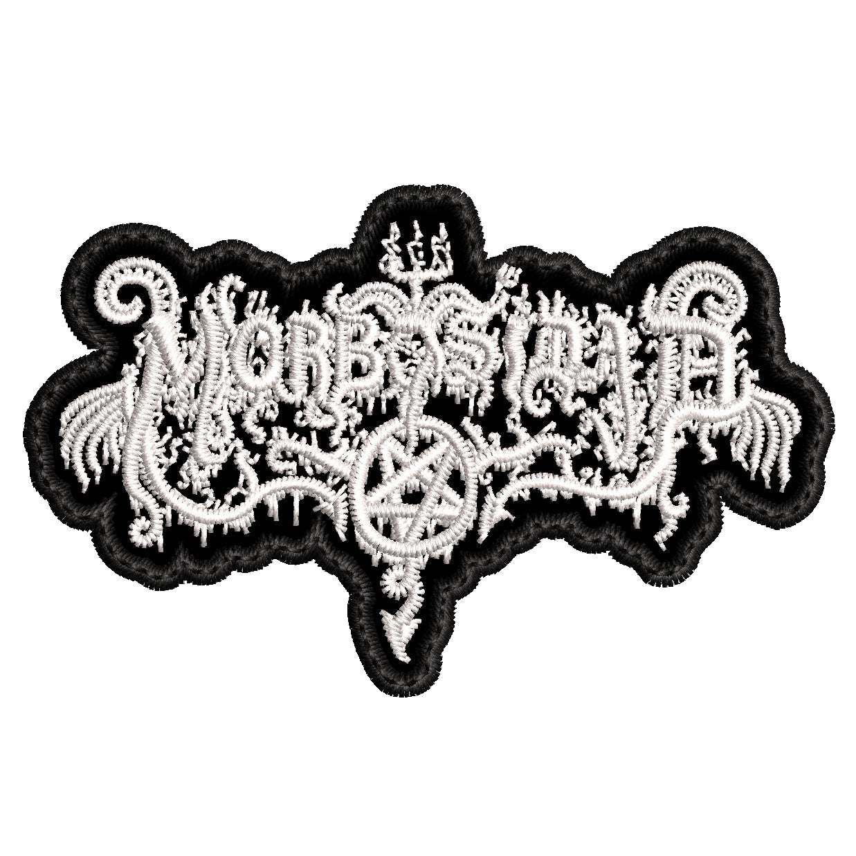 Parche Bordado Mini MORBOSIDAD Black Metal