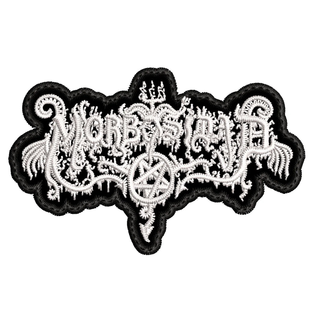 Parche Bordado Mini MORBOSIDAD Black Metal