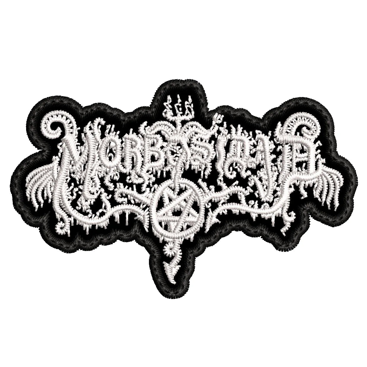Parche Bordado Mini MORBOSIDAD Black Metal