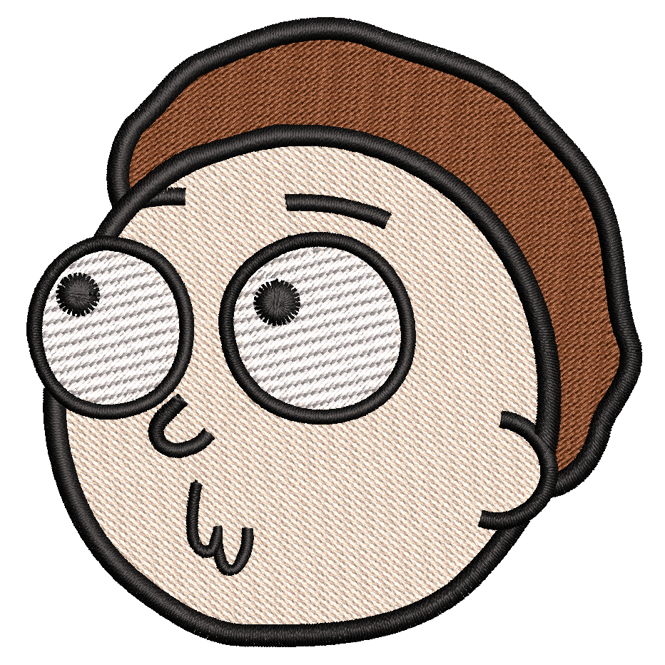 Parche Bordado MORTY SMITH Serie Rick y Morty