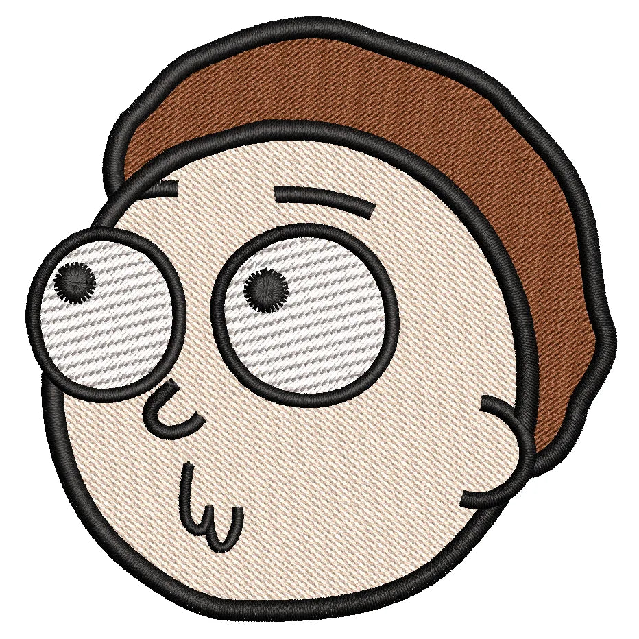 Parche Bordado MORTY SMITH Serie Rick y Morty