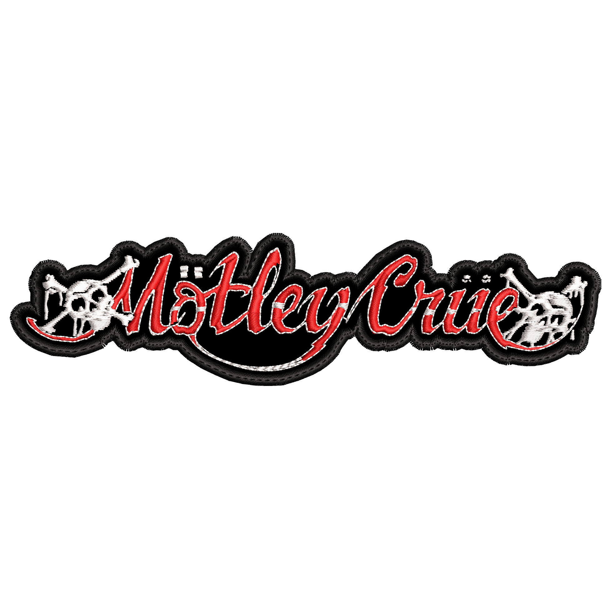 Parche Bordado MOTLEY CRUE Glam Metal