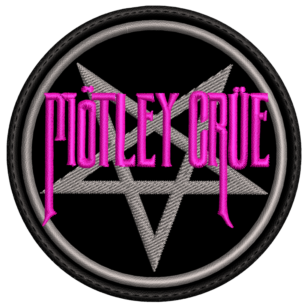 Parche Bordado MOTLEY CRUE Glam Metal