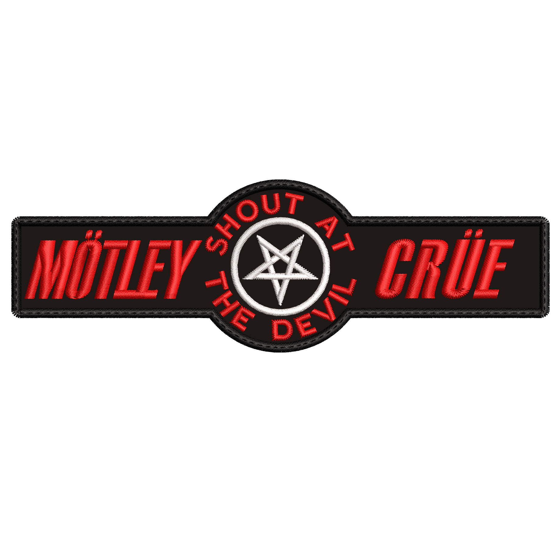 Parche Bordado MOTLEY CRUE Glam Metal