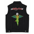 Chaleco de Mezclilla más Espaldera MOTLEY CRUE Glam Metal