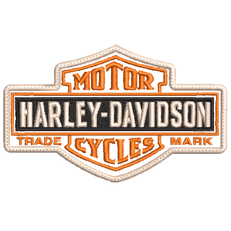 Parche Bordado MOTOR CYCLES Harley-Davidson