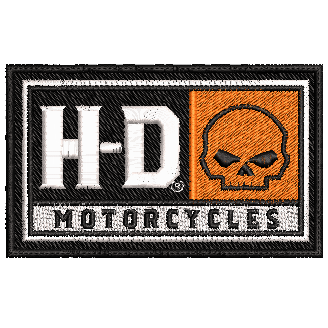 Parche Bordado MOTOR CYCLES H-D