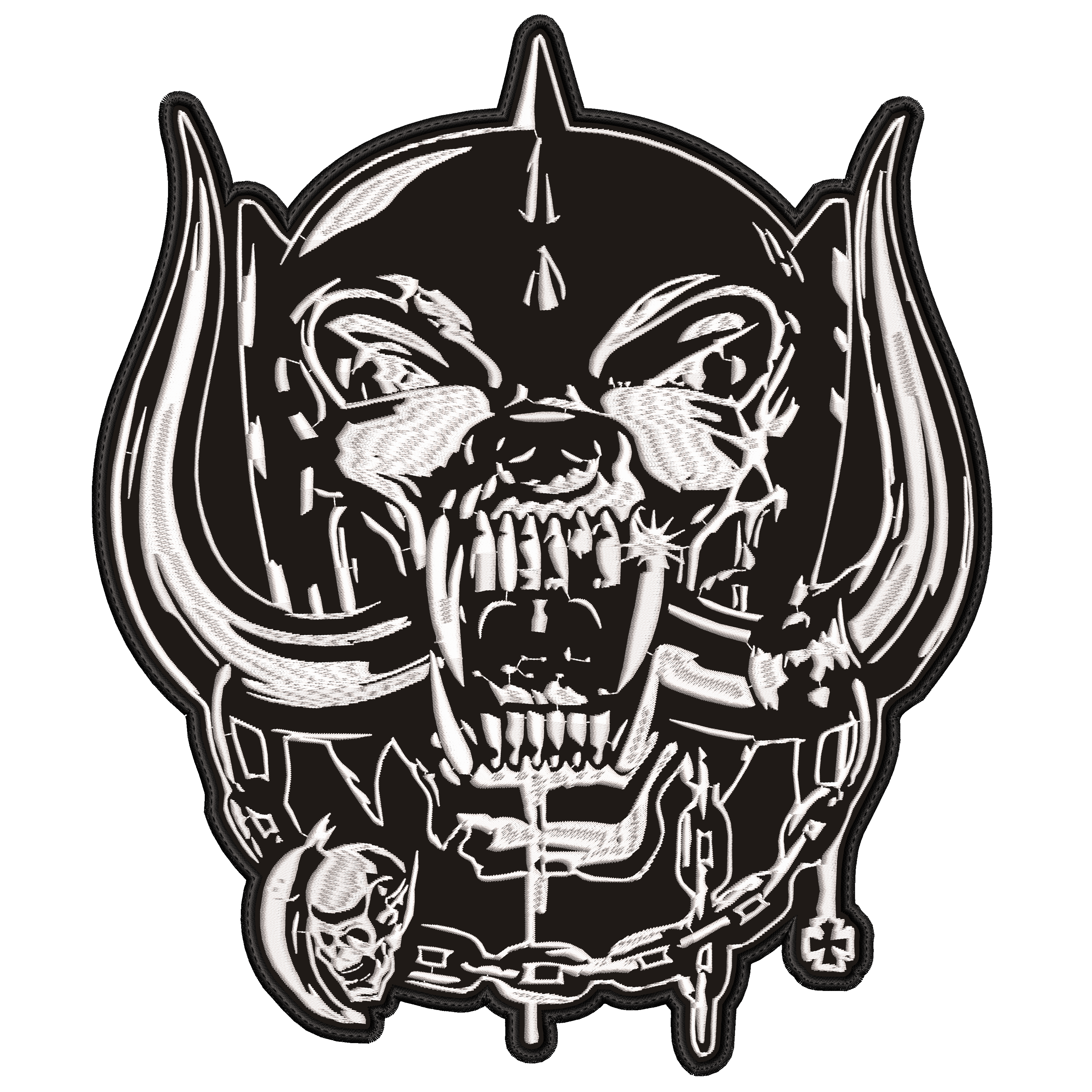 Espaldera Bordada MOTORHEAD ENGLAND Heavy Metal