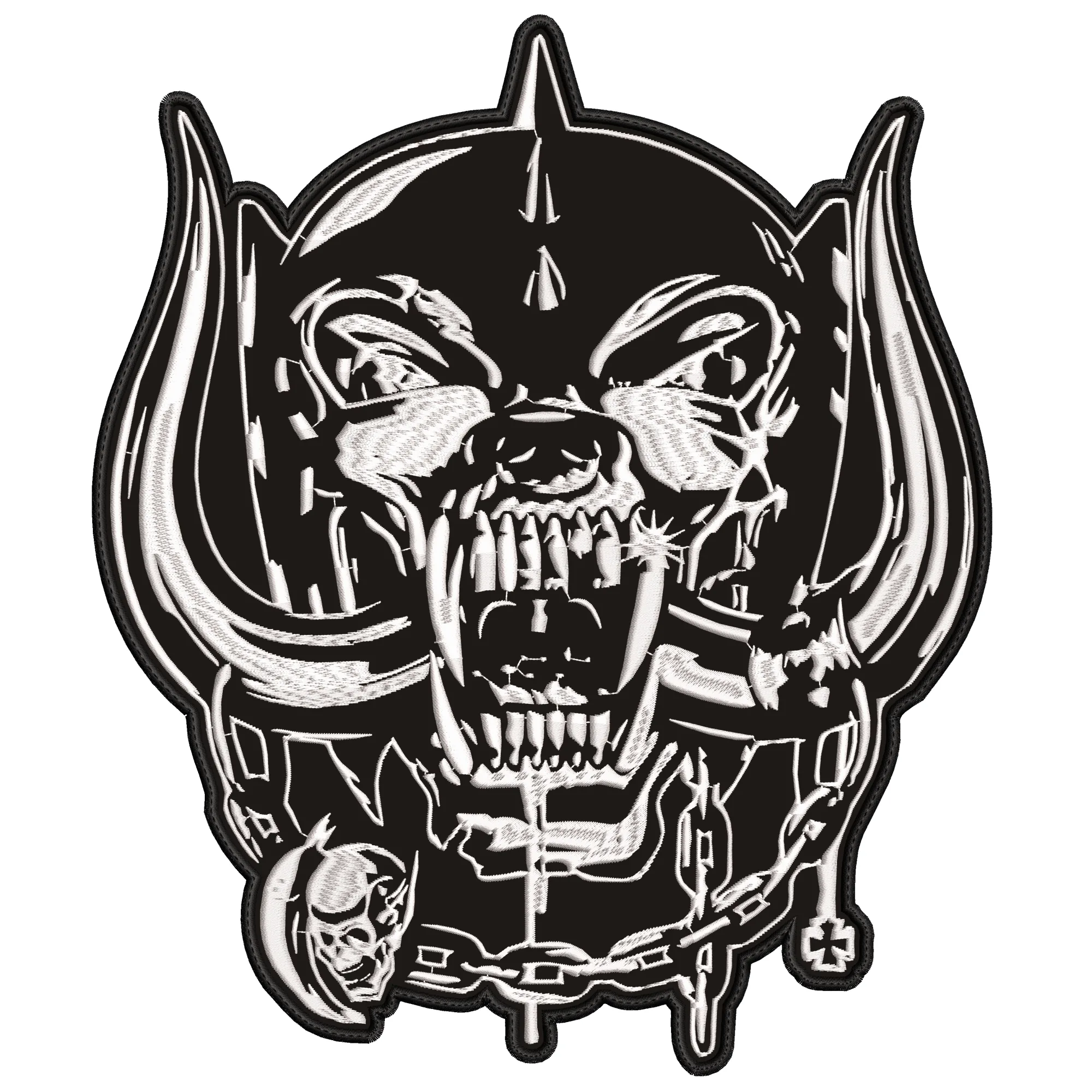 Espaldera Bordada MOTORHEAD ENGLAND Heavy Metal