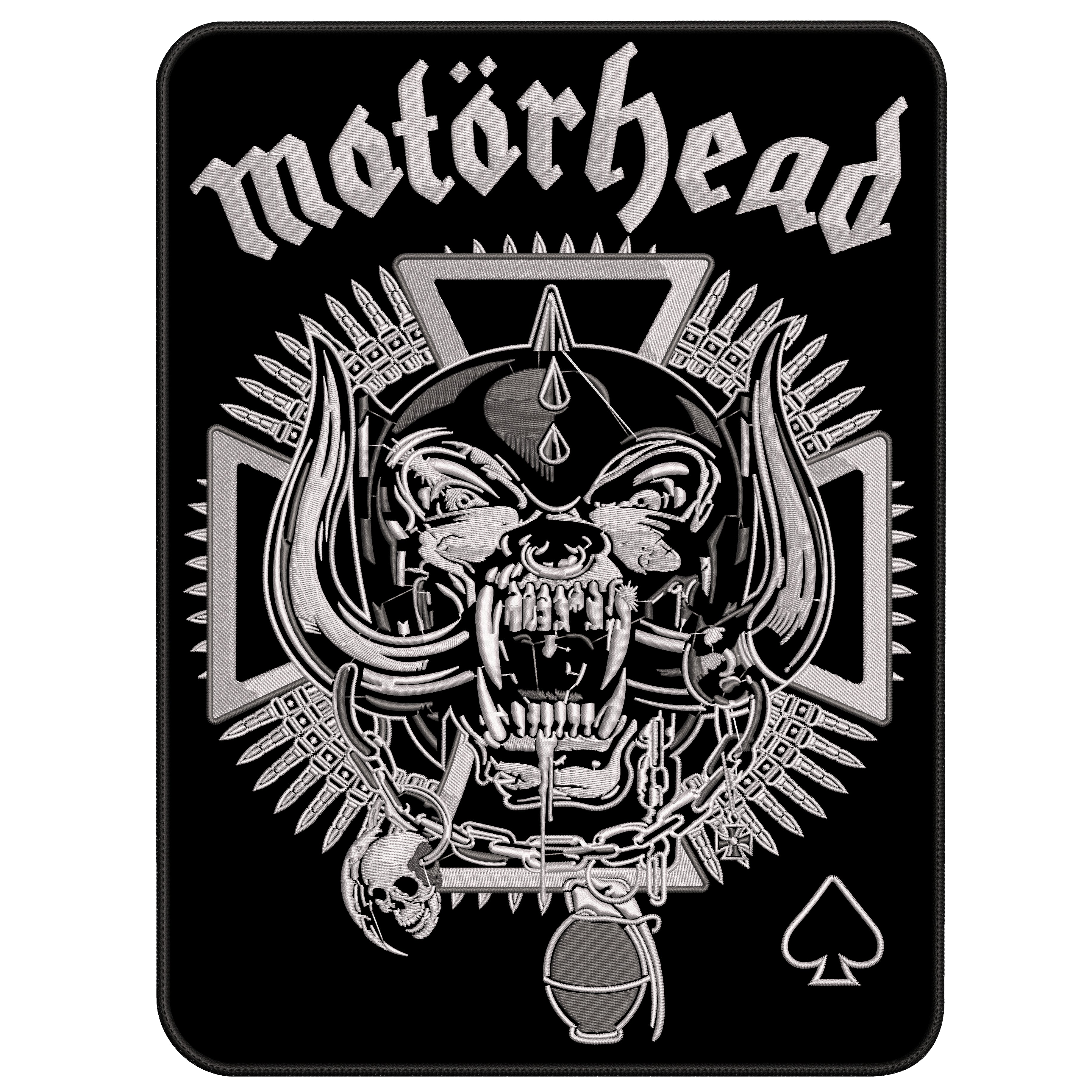 Espaldera Bordada MOTORHEAD ENGLAND Heavy Metal