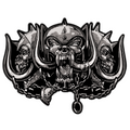 Espaldera Bordada MOTORHEAD ENGLAND Heavy Metal