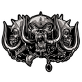 Espaldera Bordada MOTORHEAD ENGLAND Heavy Metal