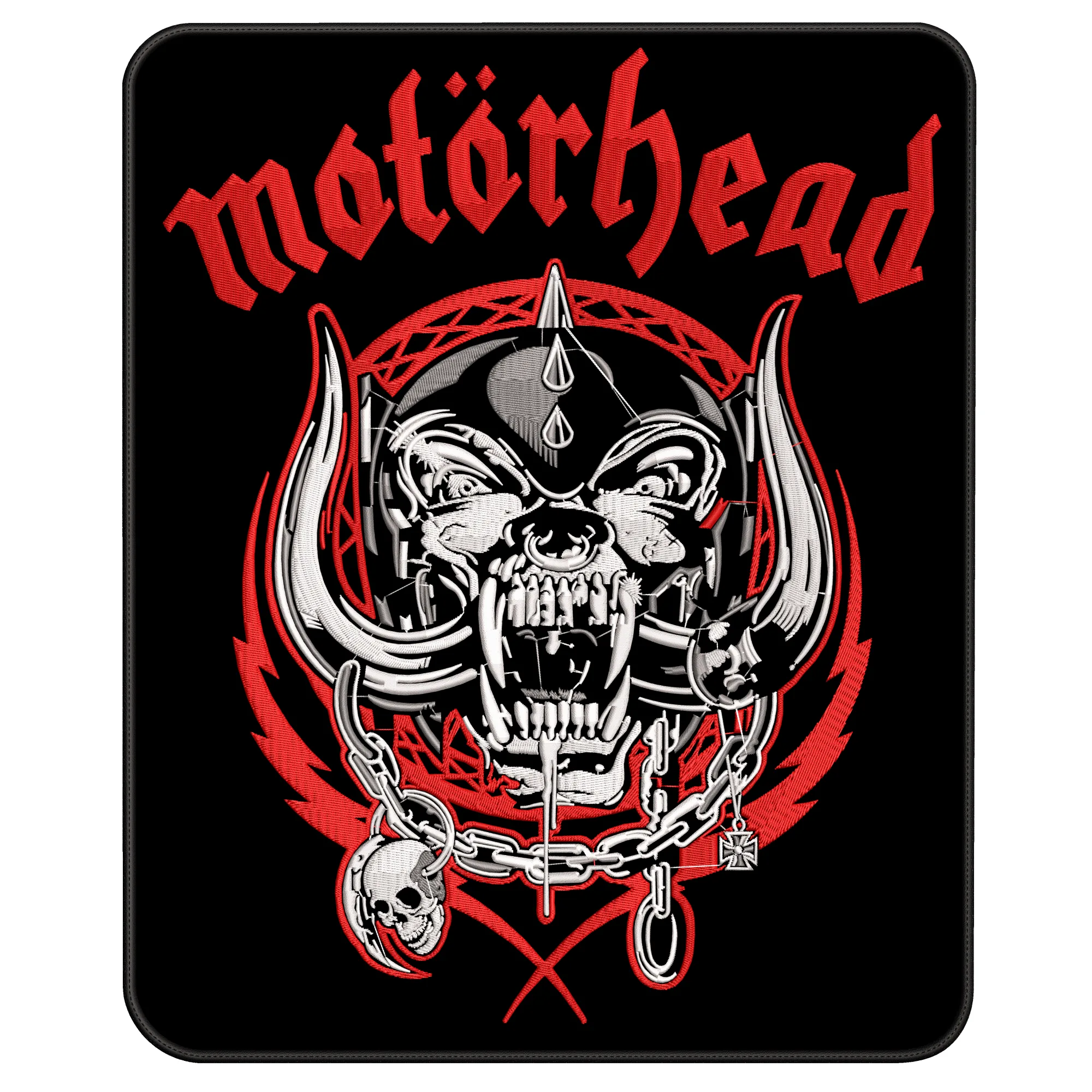 Espaldera Bordada MOTORHEAD ENGLAND Heavy Metal