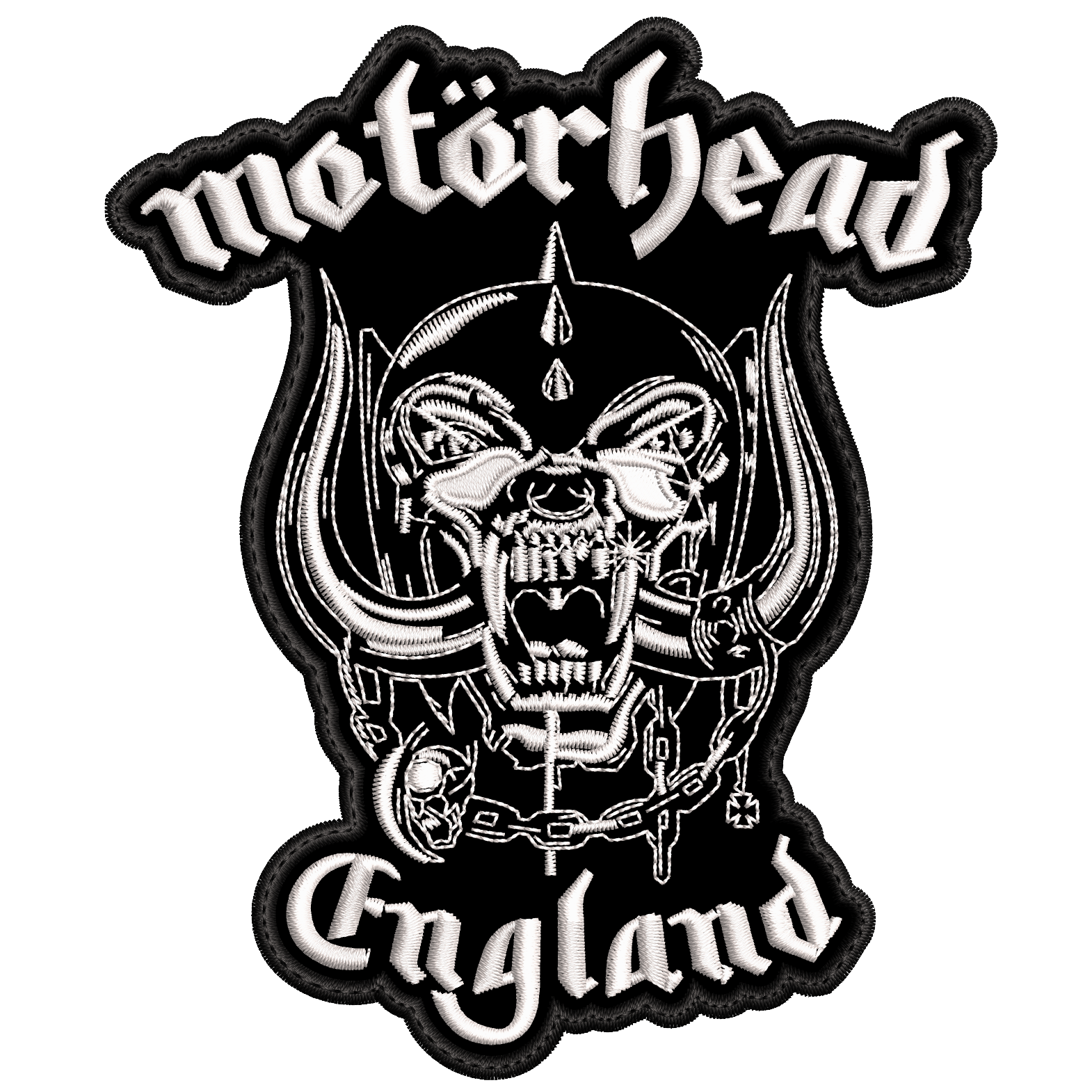 Parche Bordado MOTORHEAD ENGLAND Heavy Metal