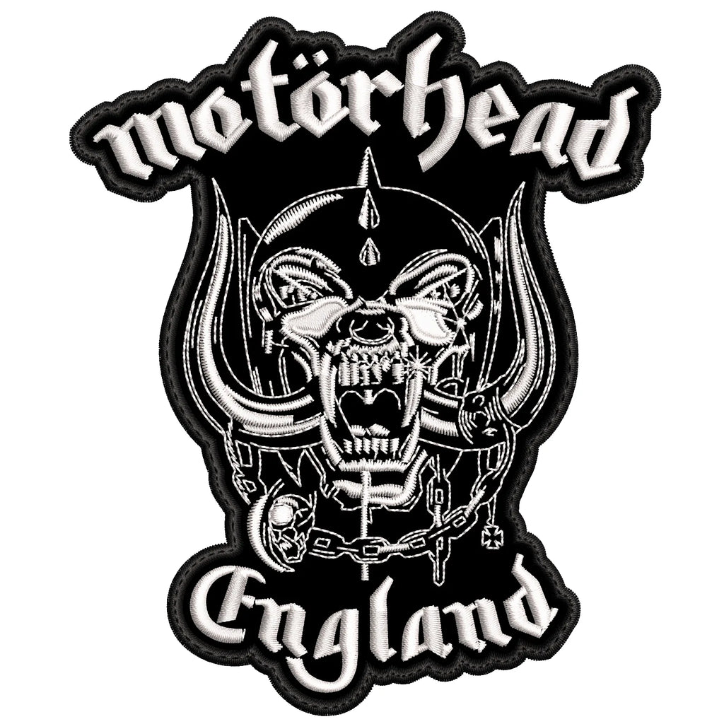 Parche Bordado MOTORHEAD ENGLAND Heavy Metal