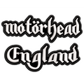 Parche Bordado MOTORHEAD ENGLAND Heavy Metal