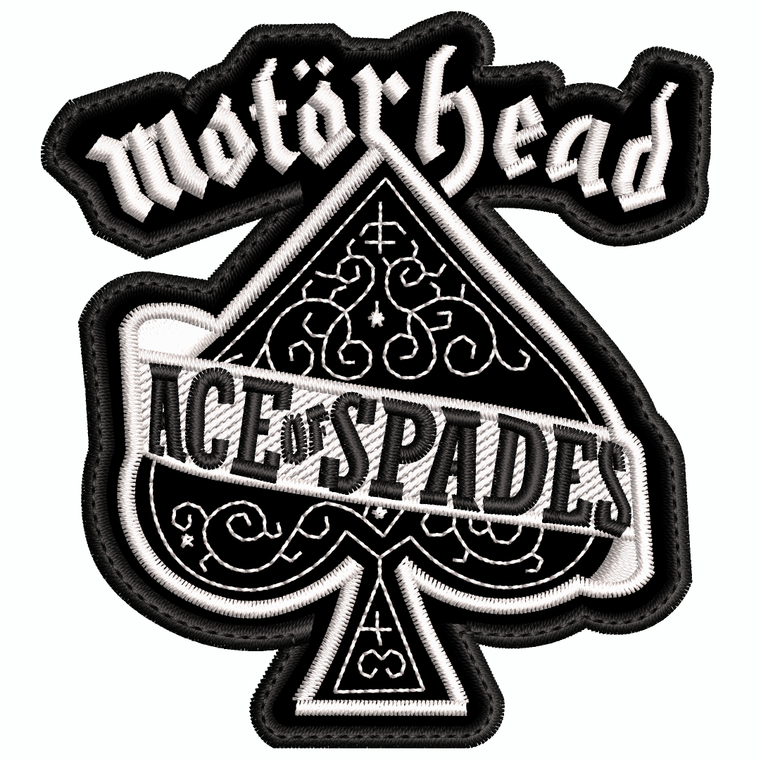Parche Bordado MOTORHEAD Ace of Spades Heavy Metal