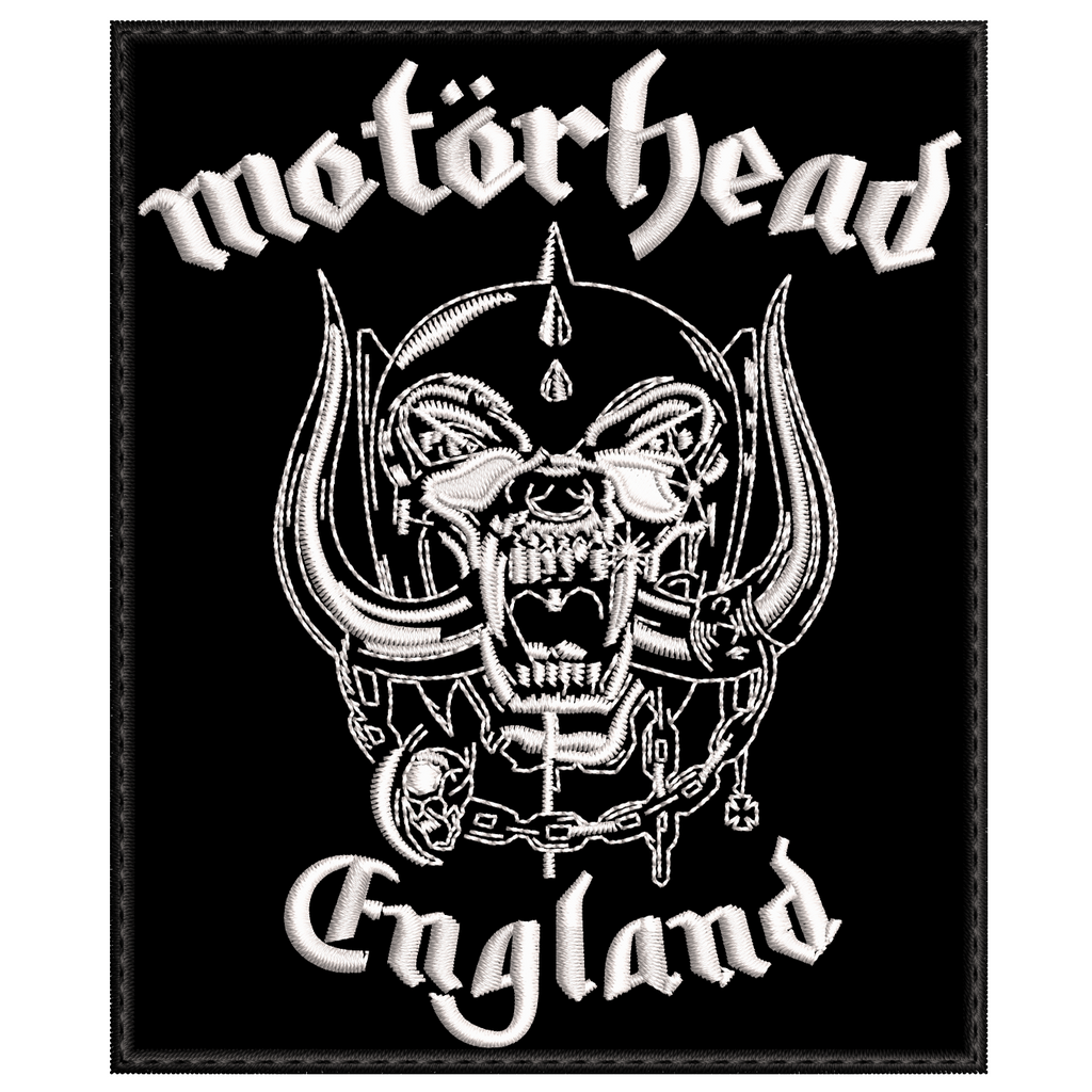Parche Bordado MOTORHEAD ENGLAND Heavy Metal