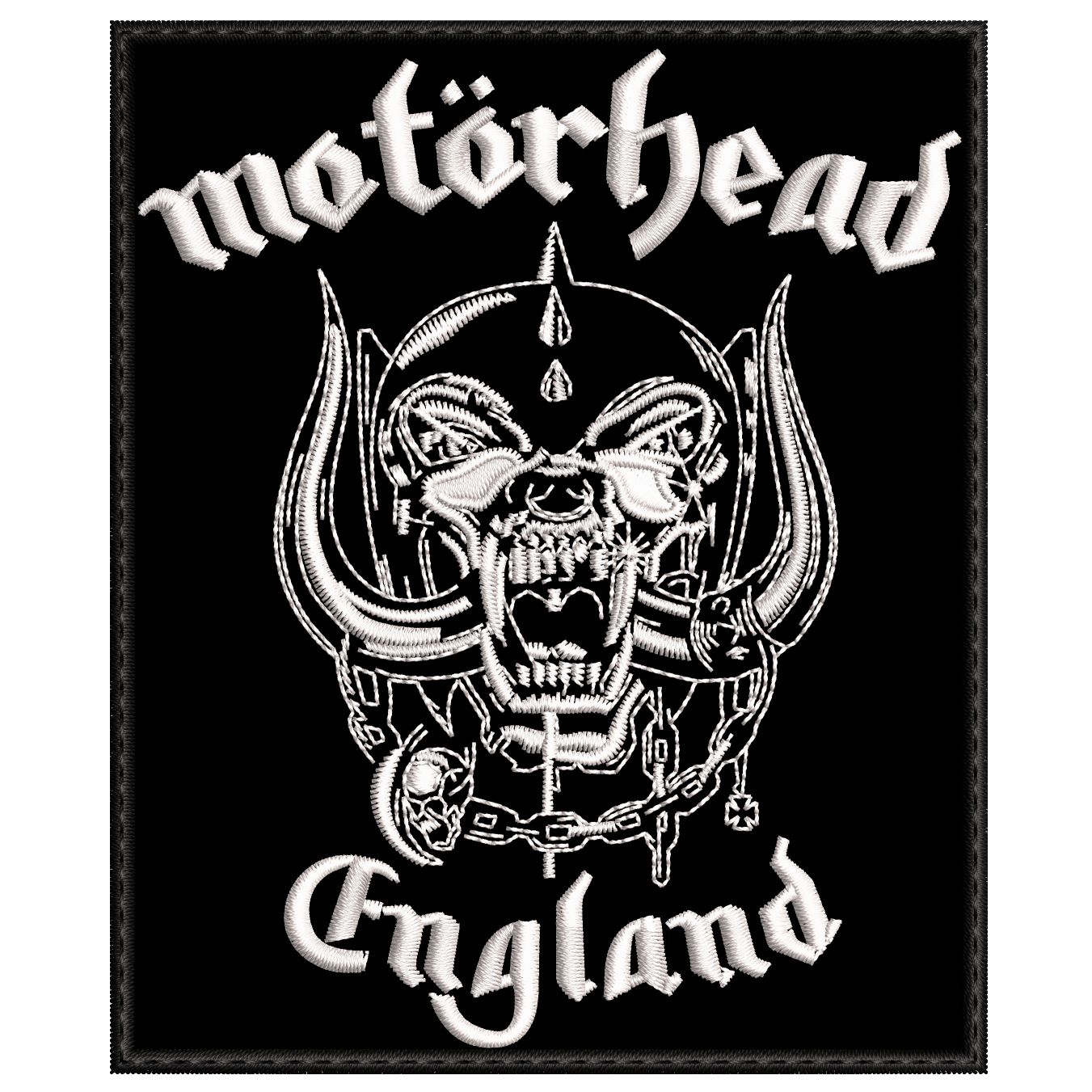 Parche Bordado MOTORHEAD ENGLAND Heavy Metal