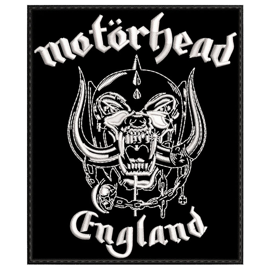 Parche Bordado MOTORHEAD ENGLAND Heavy Metal