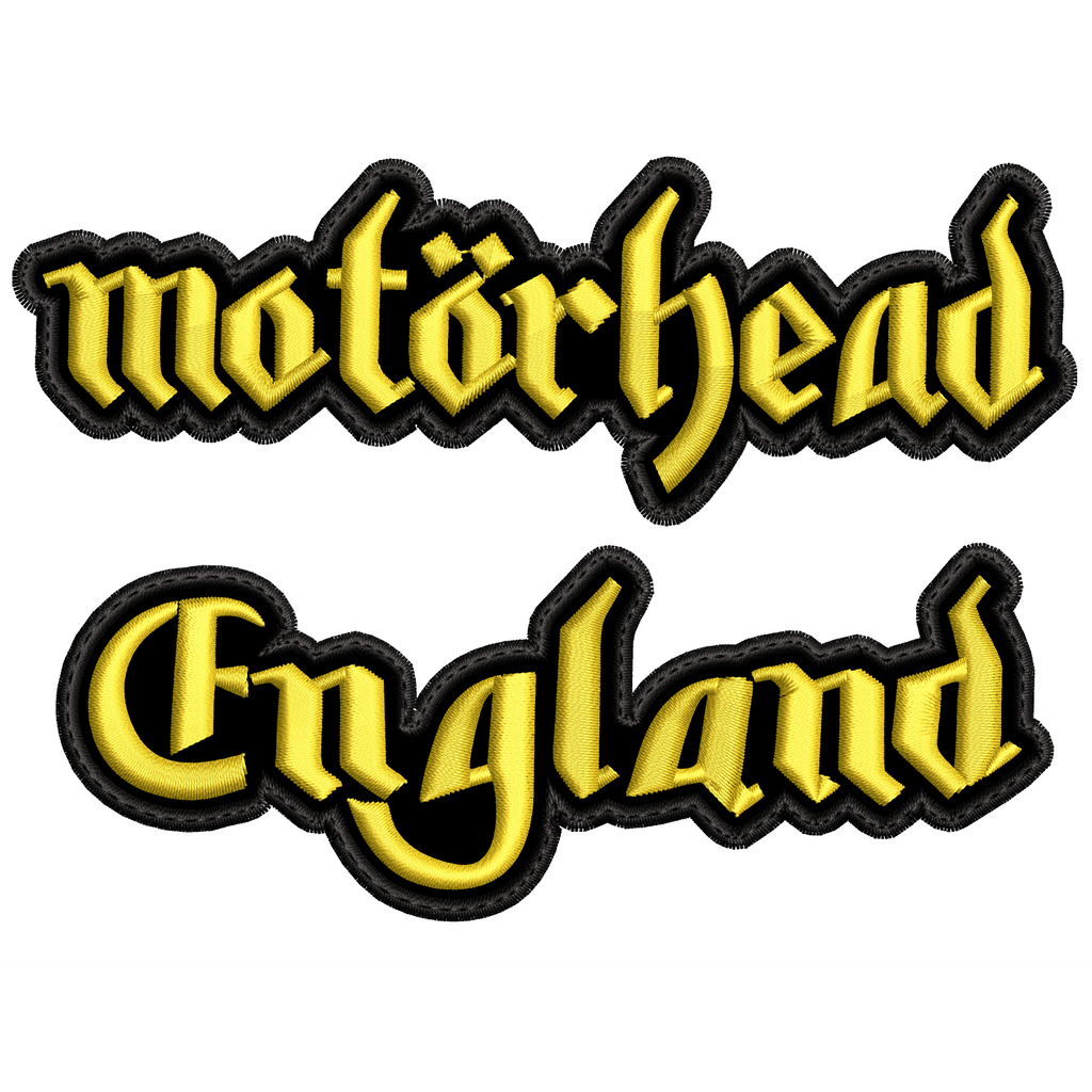 Parche Bordado MOTORHEAD ENGLAND Heavy Metal
