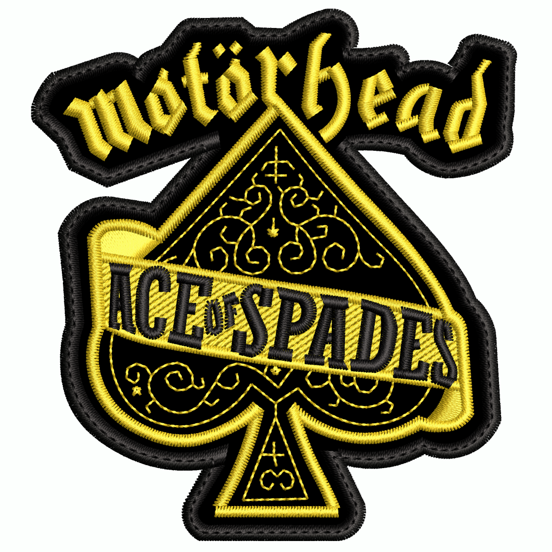 Parche Bordado MOTORHEAD Ace of Spades Heavy Metal