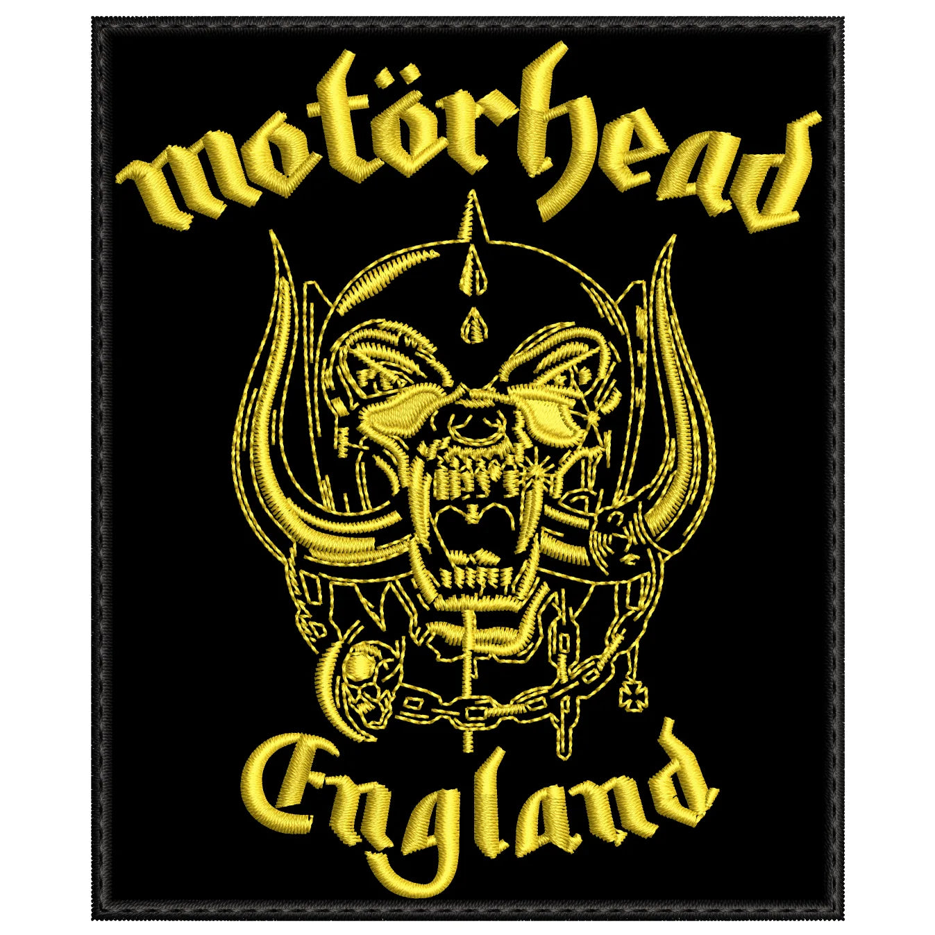 Parche Bordado MOTORHEAD ENGLAND Heavy Metal