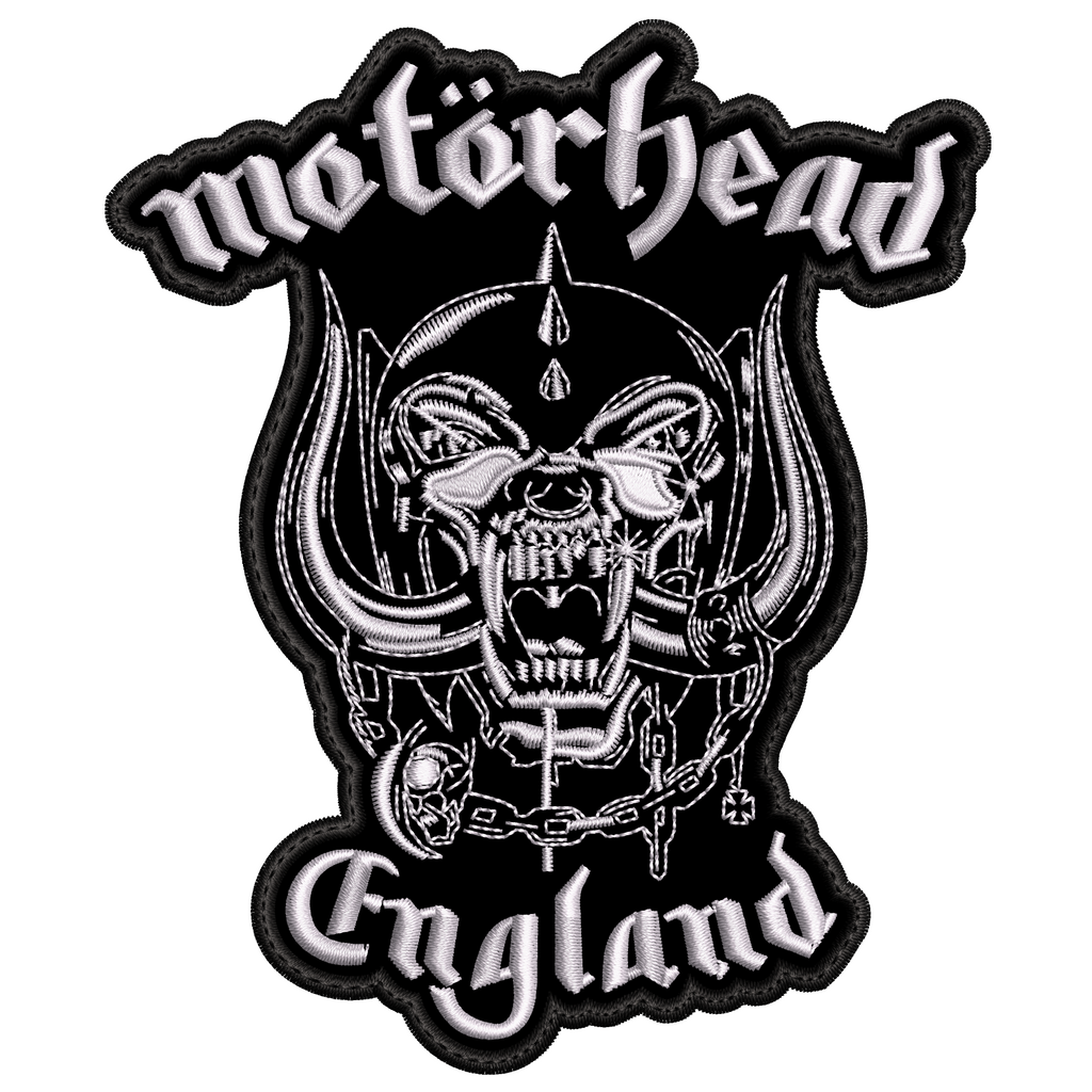 Parche Bordado MOTORHEAD ENGLAND Heavy Metal