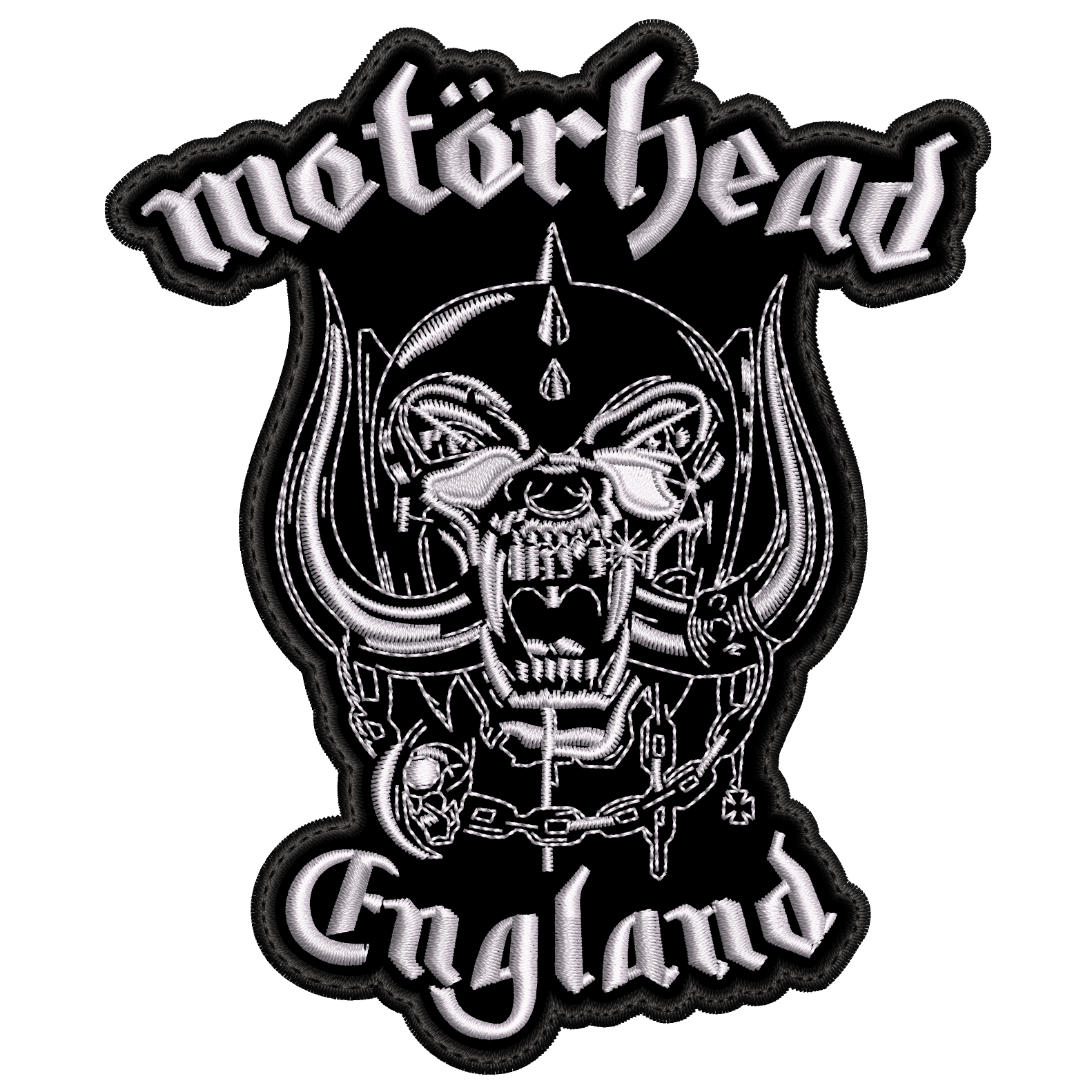 Parche Bordado MOTORHEAD ENGLAND Heavy Metal