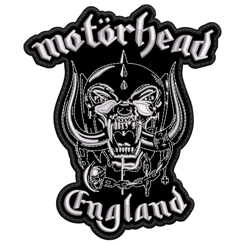 Parche Bordado MOTORHEAD ENGLAND Heavy Metal