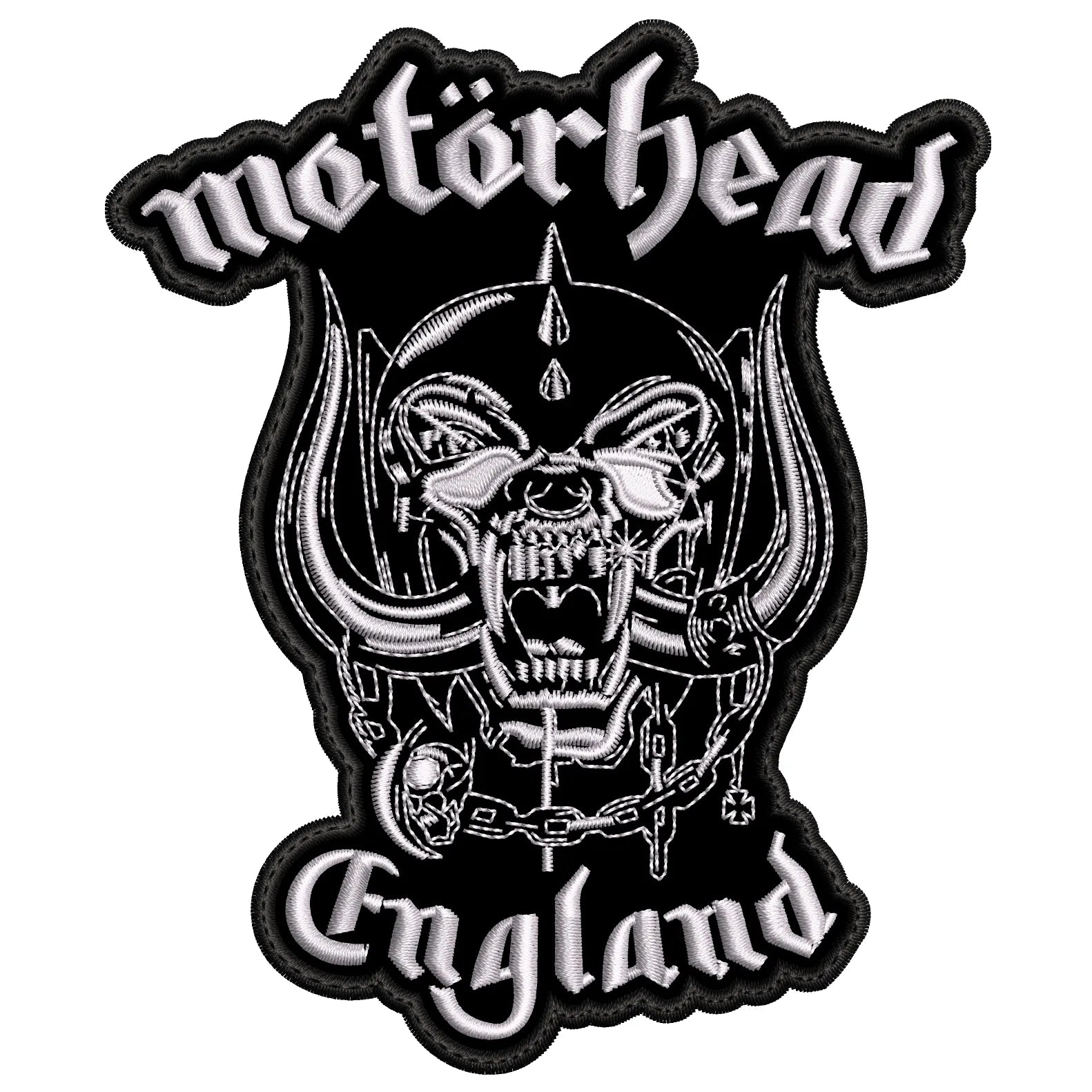 Parche Bordado MOTORHEAD ENGLAND Heavy Metal