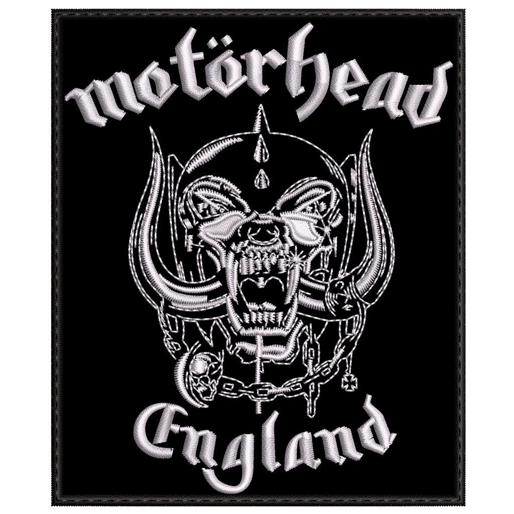 Parche Bordado MOTORHEAD ENGLAND Heavy Metal
